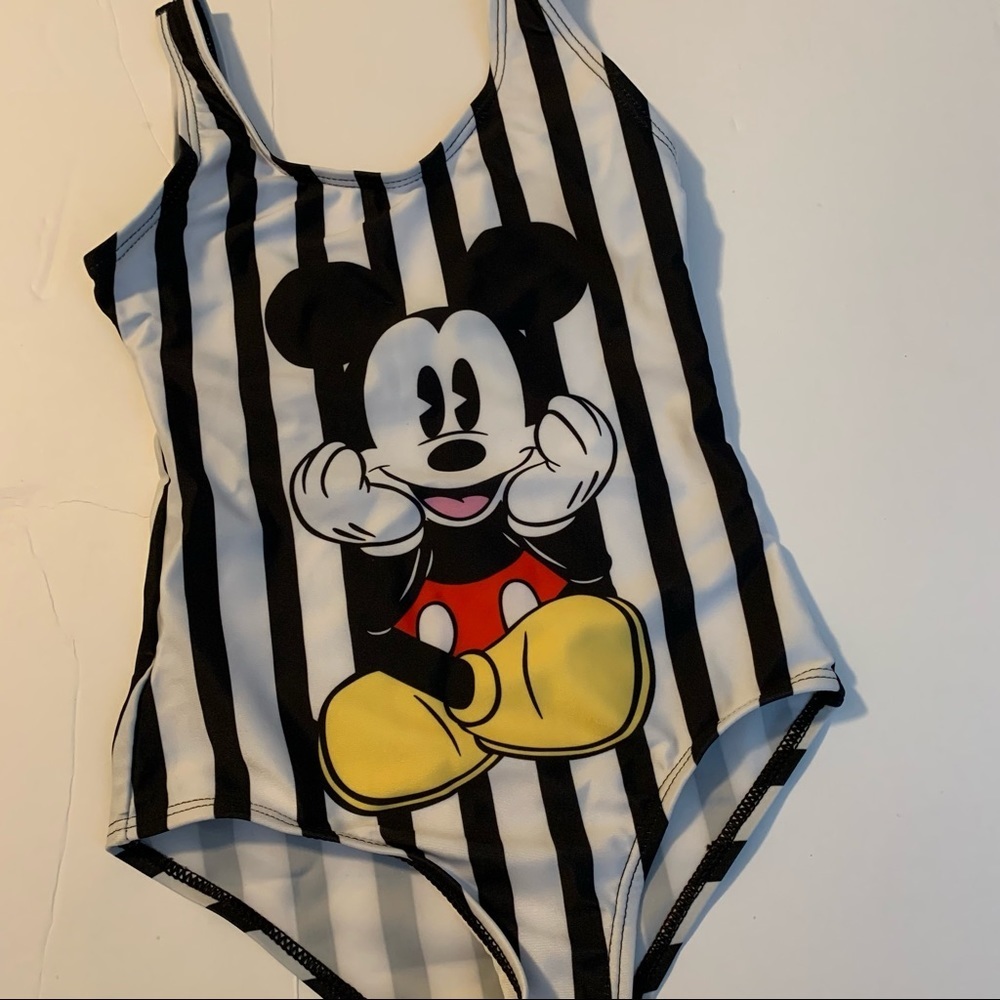 New Toddler Girls Mickey Mouse Bathing Suit